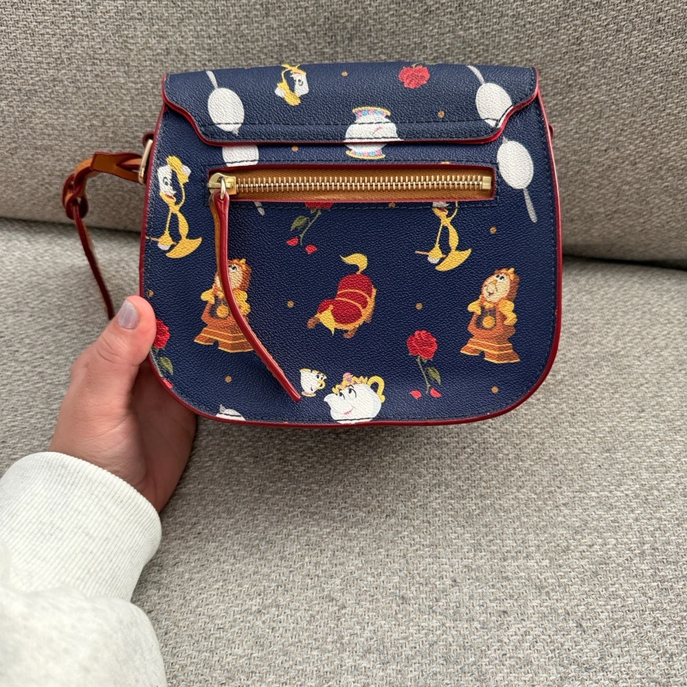 Disney Dooney & Bourke Beauty And The Beast Navy … - image 3